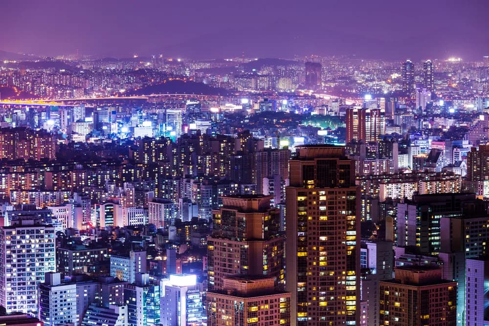Seoul skyline